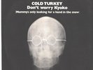 PLASTIC ONO BAND/JOHN LENNON--PICTURE SLEEVE + 45---(COLD TURKEY)----PS---PIC---