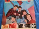 THE HOLLIES, STAY WITH THE HOLLIES, 1964 PARLOPHONE LABEL, 60's BEAT, VG+