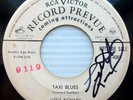 LITTLE RICHARD autographed FIRST promo 45 TAXI BLUES b/w EVERY HOUR JF1 HEAR IT