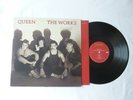 QUEEN   THE WORKS   EX+/VG+   1984 EMI UK 1ST PRESS ROCK VINYL LP   NICE AUDIO