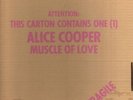 Alice Cooper Muscle Of Love DIE CUT CARDBOARD CARTON COVER Warner Vinyl LP