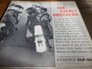Rare Everly Bros. self titled LP 1958 Cadence #CPL3003  with metronome VG