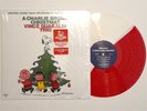 A CHARLIE BROWN CHRISTMAS VINCE GUARALDI TRIO LE1500 RED WHITE COLORED VINYL OST