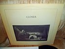 Closer Joy Division Vintage 1980 Vinyl LP... First Pressing Original... NM