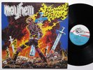 MAYHEM - Burned Alive LP ORIG. 1987 - Black Dragon Rec. US THRASH / HEAVY METAL
