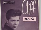 CLIFF RICHARD 1959 EP CLIFF NO 2 COLUMBIA VERY   RARE
