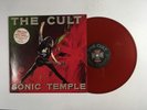 THE CULT Sonic Temple LP Beggars Banquet BEGA 98X AUS 1989 VG++ RED VINYL 10C