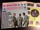 The Impressions Greatest Hits 1st Stereo Press VG+++ ABC You Must Believe Me