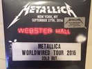Metallica Live at Webster Hall, New York 2016 3-LP Factory Sealed