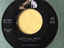 That's All Right / Blue Moon Of Kentucky - Elvis Presley RCA 45 Excellent