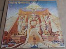 IRON MAIDEN EL PODER DEL ESCLAVO BACK COVER PINK  LP SPANISH PERU HEAR