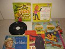 8 KIDS 45 & 78 RPM LITTLE GOLDEN RECORDS & CVRS ZORRO, ROY ROGERS, HOWDY DOODY,
