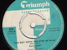 CAROL JONES *THE BOY WITH THE EYES OF BLUE* 1960  UK TRIUMPH RGM  ROCK & ROLL