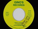 Modern Soul Boogie 45 - John Redmond - Sexy Lover - Gino's - VG+ mp3