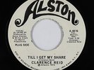 Funk 45 - Clarence Reid - Till I Get My Share - Alston - VG+ mp3