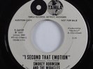 Northern Soul 45 SMOKEY ROBINSON I Second That Emotion TAMLA promo HEAR