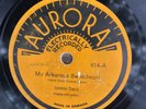 Aurora 414 JIMMIE DAVIS Lonely Hobo  rare issue 78 rpm V+