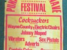 SEX PISTOLS  1978 first time on eBay for sale GERMAN POSTER Hamburg