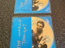 2x PAUL McCARTNEY 'THE WORLD TONIGHT' PICTURE DISC 45RPM EXCELLENT