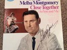 AUTOGRAPHED George Jones LP Close Together w/Melba Montgomery Mono Musicor 2109