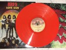 Kiss - Love Gun  Lp UK Red Vinyl with inner