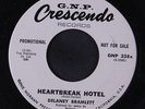 DELANEY BRAMLETT: Heartbreak Hotel / You Never Looked Sweeter 45 (dj)