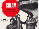 CREAM Strange Brew RARE Norway 45 norwegian p/s psych prog ERIC CLAPTON LISTEN