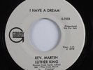 Spoken Word Soul 45 REV. MARTIN LUTHER KING I Have A Dream GORDY promo HEAR