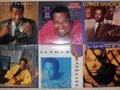 Luther Vandross, 6 Vinyl Record Lot, 5 LP & 1 12” Single, 1 Promo Copy R&B Soul