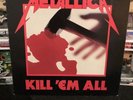 Metallica kill em all vinyl 1983