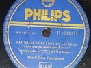 HAWAII 78 rpm RECORD Philips KILIMA HAWAIIANS There´s magic on the island moon