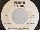 Funk PROMO 45 Ike Turner and The Soul Seven Everythings on Pompeii HEAR