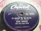GENE VINCENT * FIVE DAYS FIVE DAYS / B-I BICKEY BI BO-BO-GO* EX