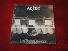 AC/DC 1977 LET THERE BE ROCK ORIGINAL BLUE ROO LABEL VINYL LP
