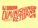 DJ Shadow Diminishing Returns Party Pack Record 2 LPs