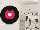 Black Flag Nervous Breakdown 7” SST Bag 1st Press Punk Raymond Pettibon