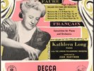 LXT 2963 - Kathleen Long / Jean Martinon - Fauré - Françaix - 1954 UK LP Decca