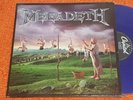 MEGADETH - Youthanasia - 1994 Capitol RARE Blue Vinyl UK First Pressing A1/B1 LP