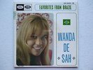 WANDA DE SAH - AGUA DE BEBER+3 45/7 EP BRAZIL JOBIM MPB JAZZ VOCAL BOSSA NOVA EX
