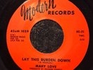 Mary Love Lay This Burden Down NM northern soul 45 HEAR IT
