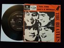 THE BEATLES I Feel Fine 45/PS Swedish 1964 Parlophone R 5200 Rare  EX