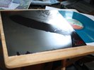 Led Zeppelin I - Rare Silver Print Sleeve DE Blues Rock Color Vinyl Album RI TOP
