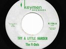 Northern Soul 45 THE FI-DELS Try A Little Harder/You Never Do Right Keymen HEAR