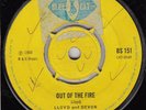 60s 70s Skinhead Reggae LLOYD & DEVON out of fire Rare UK Blue Cat 7