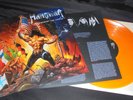 MANOWAR Warriors of the world MINT Orange LP vinyl 1st press Nuclear Blast 2002