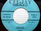 MIKE & UTOPIANS doowop VG+ on Cee-Jay 45 ERLENE b/w RARE b-side: I WISH PC352