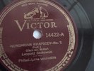 Leopold Stokowski - 78rpm single 12-inch – Victor #14422 Hungarian Rhapsody 2