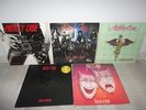 MÖTLEY CRÜE - 5x. Dr. Feelgood, Theatre of Pain,Shout at the Devil,To Fast For..