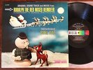 RUDOLPH THE RED NOSED REINDEER TV Soundtrack Decca BURL IVES 1964 NMINT LP