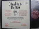 4 LPs box Willem MENGELBERG / Bach Matthaus Passion / Philips L 00150-153 L